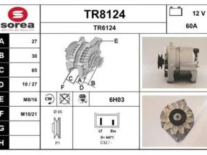 alternateur Clio 1 1.4 E7J710-711