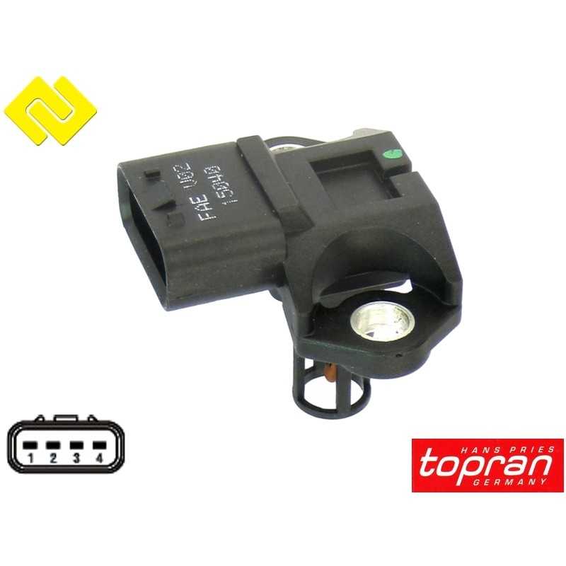 capteur pression d'air Peugeot 107 1.0i